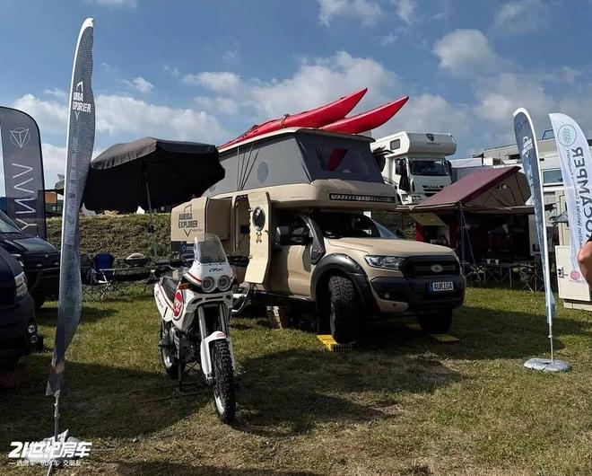 Auriga Explorer越野露营车不朽情缘电子游戏双备胎+流线车身！德国初创(图5)