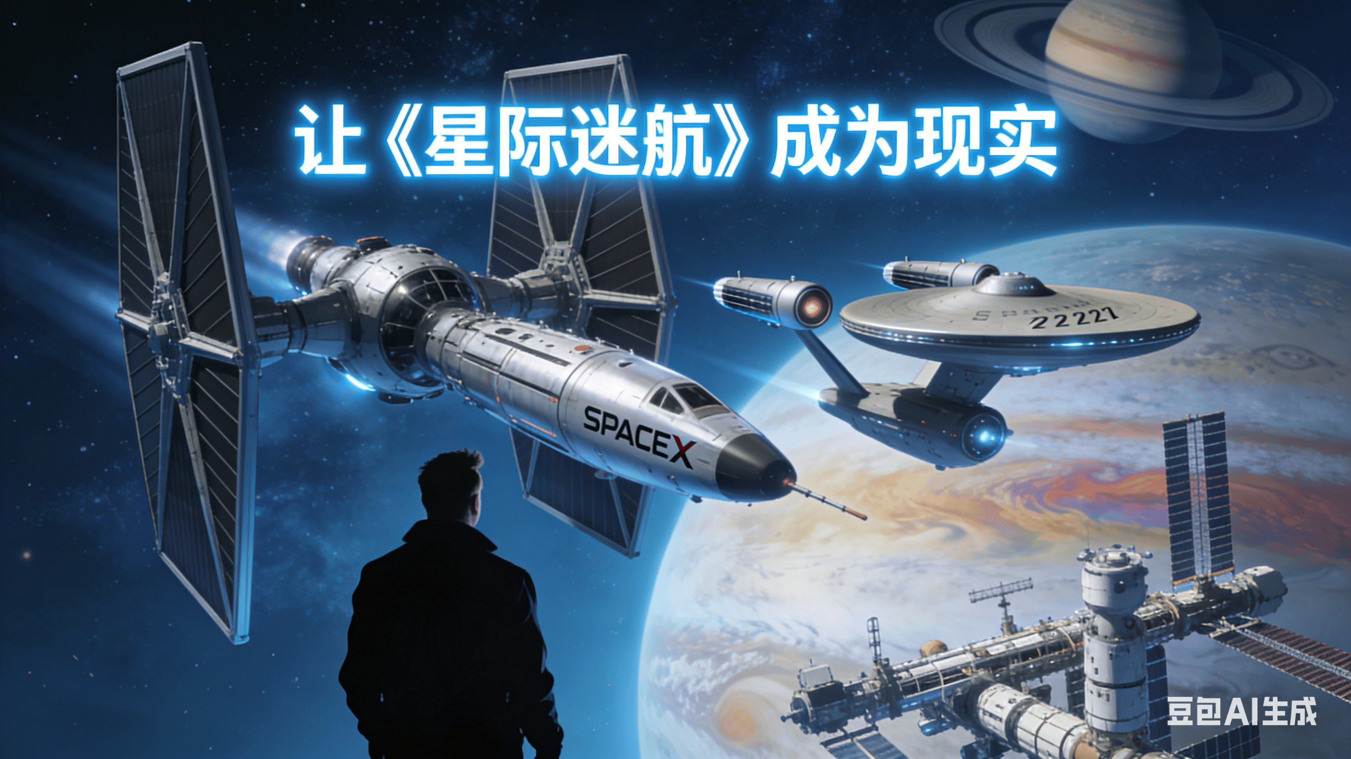 终极目标是让《星际迷航》成为现实！不朽情缘马斯克豪言：SpaceX的(图3)